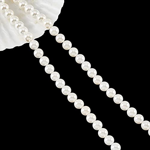 94 Pcs-Antique White-8mm