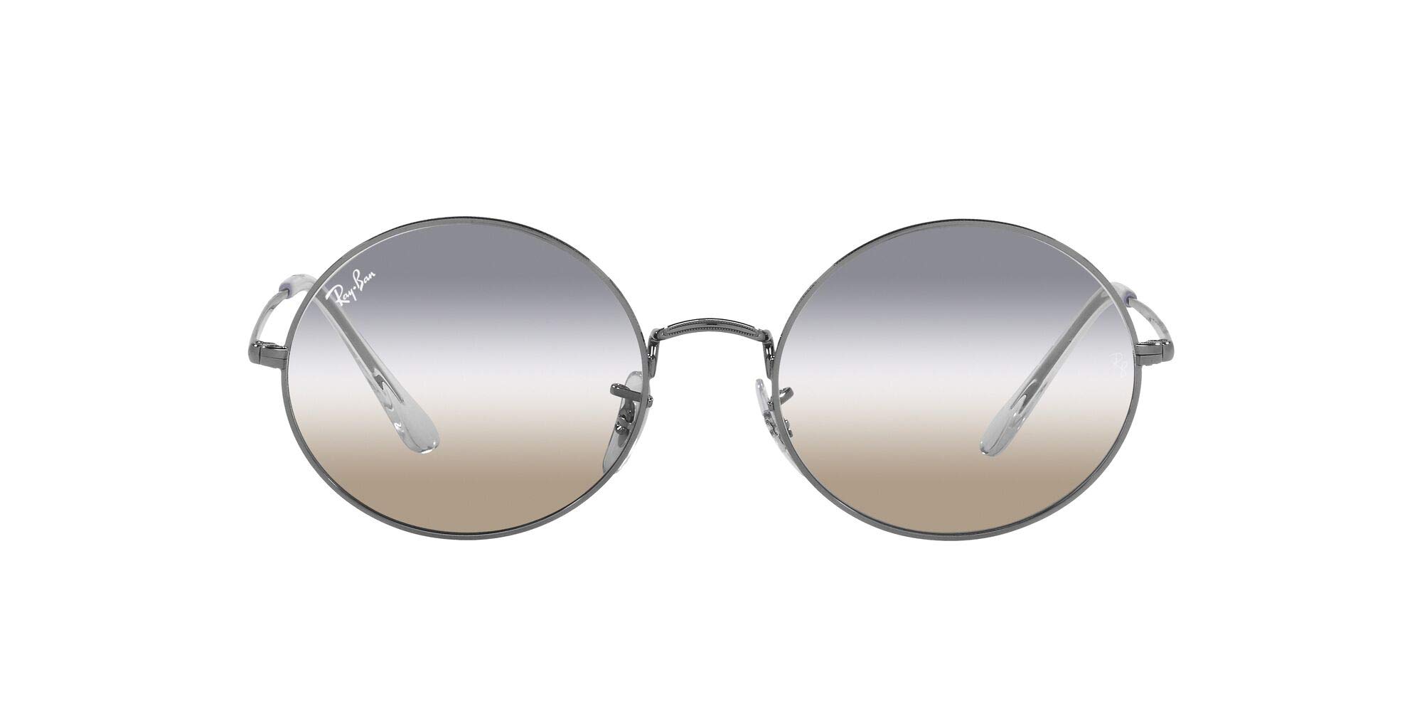 Ray-Ban RB1970 Oval Sunglasses for Men & Women - Classic Aviator Style with UV Protection - Perfect for Driving, Beach, and Outdoor Activities