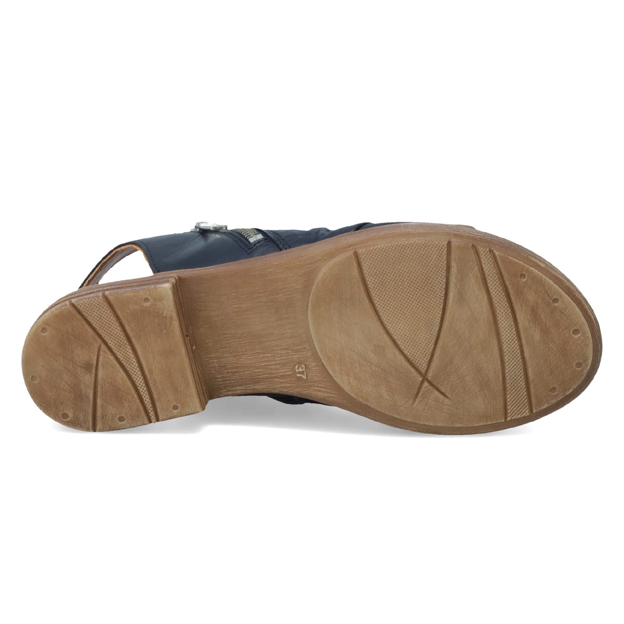 Miz Mooz Dylan Women's Leather Sandals - Peep Toe Boho Sandals with Side Zipper | Comfortable & Stylish for Summer Outfits, Beach Vacations & Casual Wear