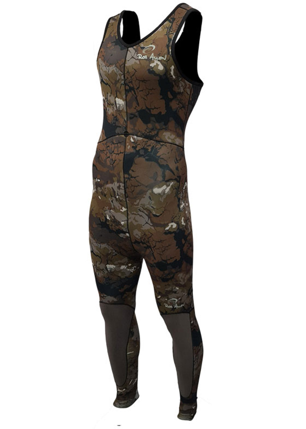 Rob Allen Men's 3.5mm Open Cell Long John Wetsuit - Premium Neoprene Scuba Diving & Spearfishing Gear for Warm Water Adventures