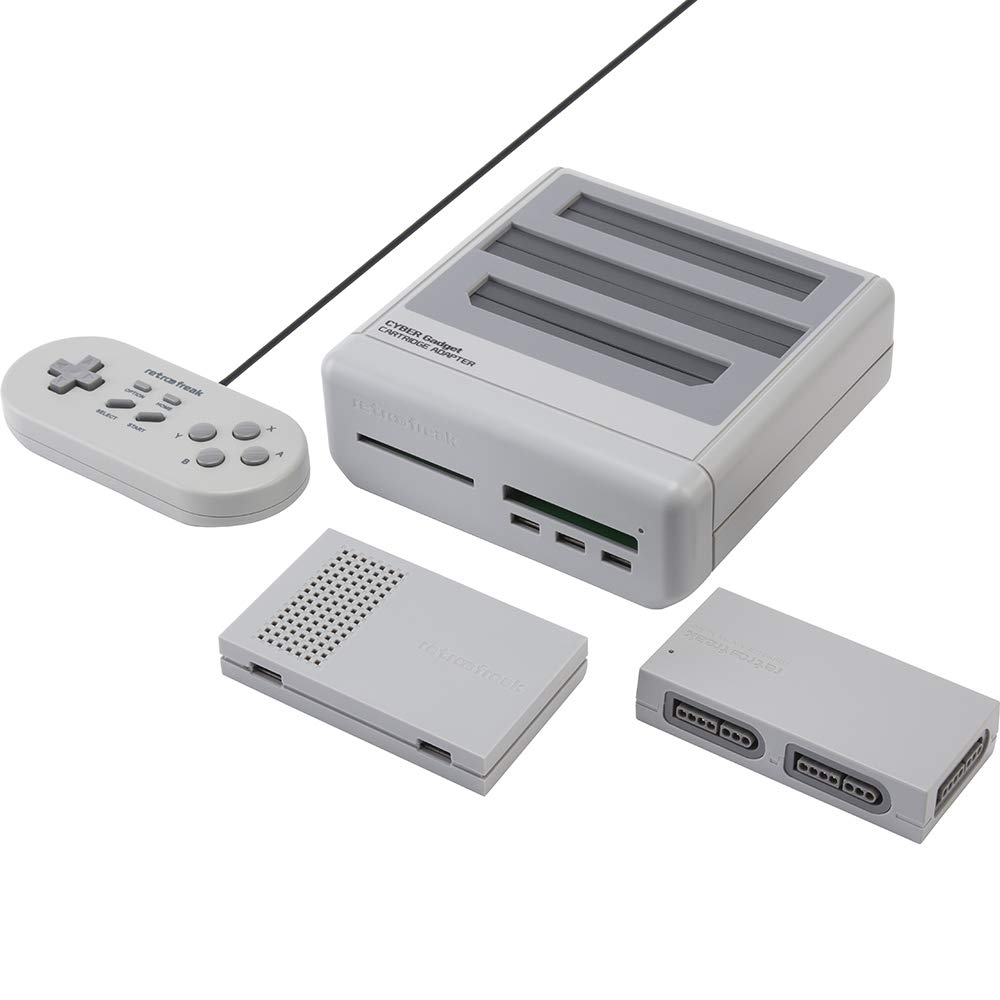 Retro Freak SFC Style Multi System Retro Gaming Console Set - Play Classic SNES, NES, Genesis & More | Perfect for Home Entertainment & Gaming Parties