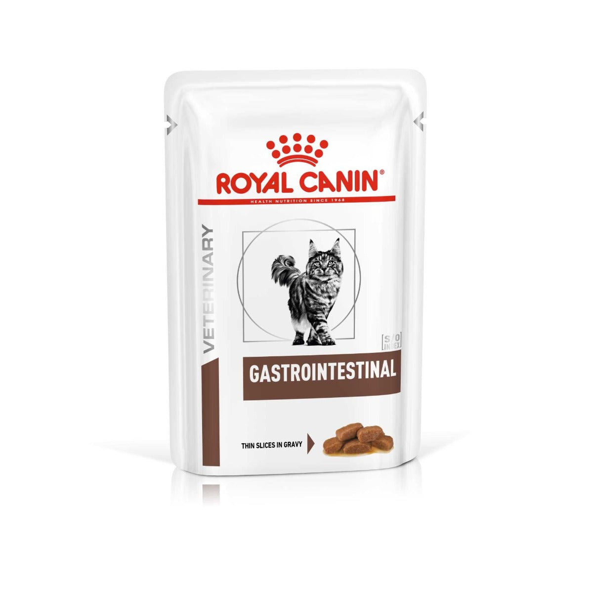 Royal Canin GastroIntestinal Wet Cat Food - Digestive Care Pouch for Sensitive Stomachs | Perfect for Adult Cats with Digestive Issues or Post-Surgery Recovery