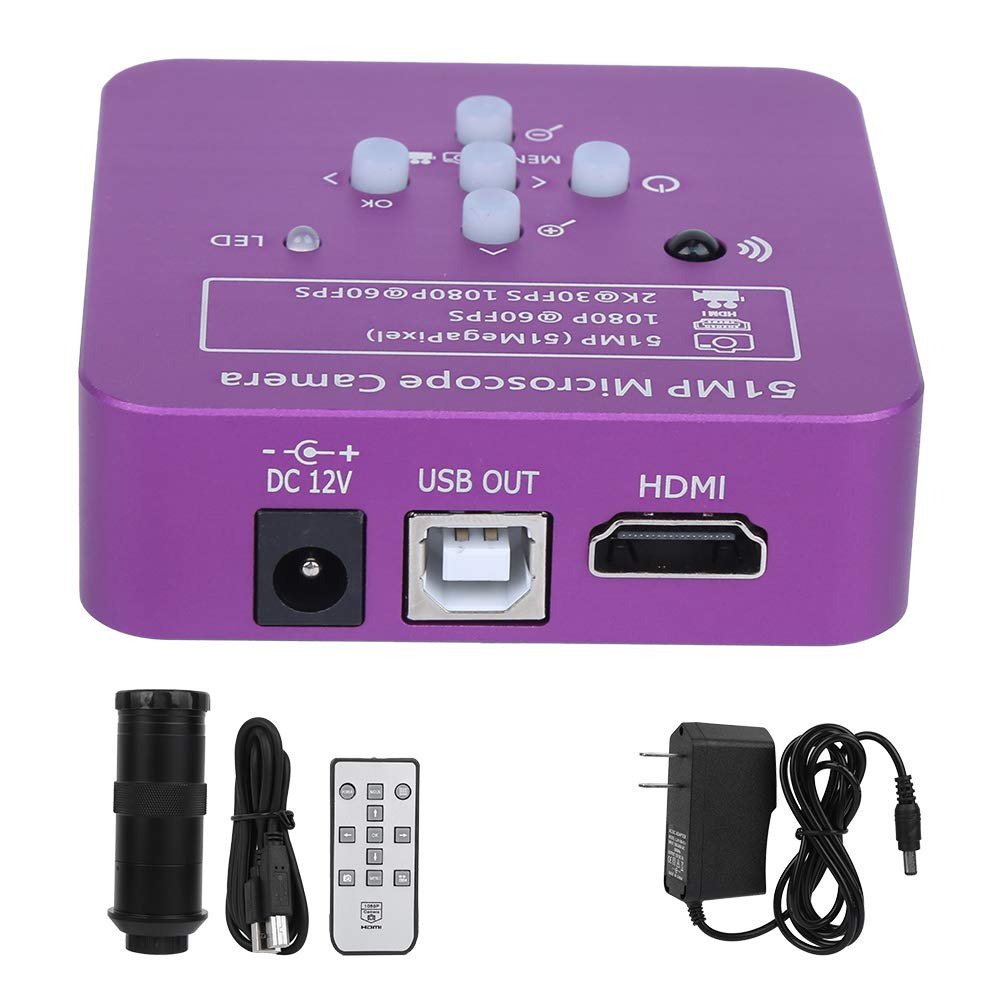 4K HD Video Camera Recorder with Electronic Microphone - Professional Accuracy Machinery & Fingerprint Identification Equipment for Industrial Inspection, Security Surveillance & Forensic Analysis
