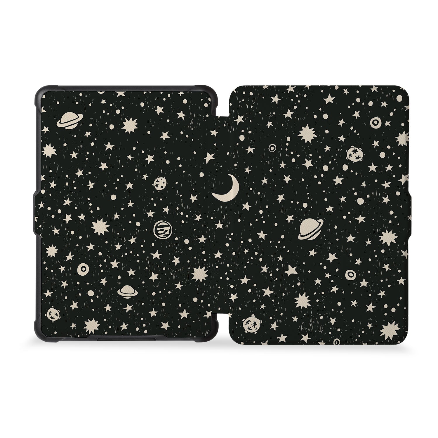 Premium Kindle Case with Space Design - Lightweight & Durable Cover for Kindle E-Reader - Perfect for Reading at Home, Travel, and Commuting