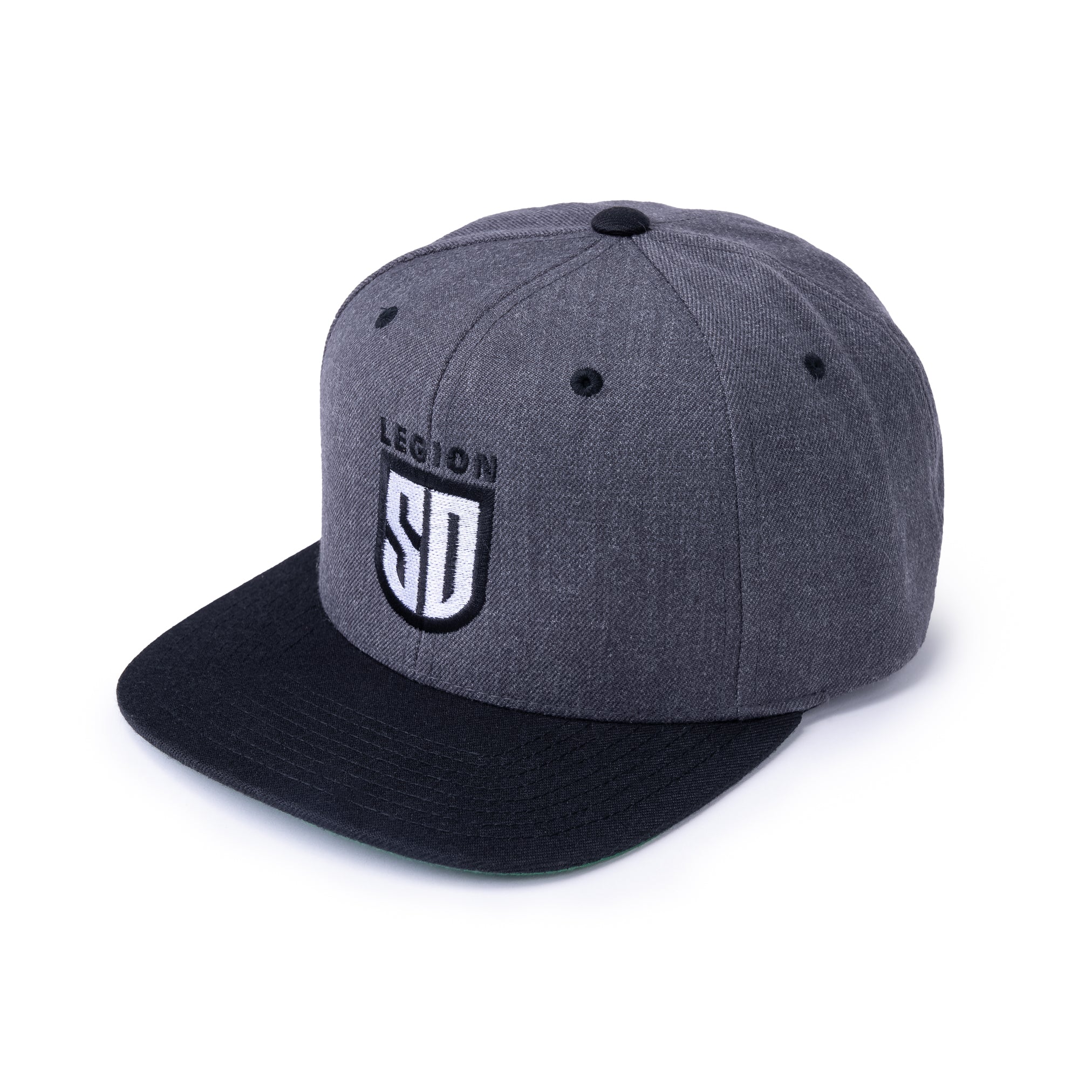 SD Legion Monochrome Snapback Hat - Stylish Adjustable Baseball Cap for Men & Women - Perfect for Casual Wear, Sports, and Outdoor Activities