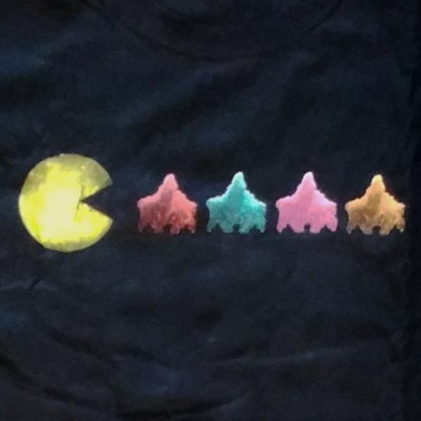 Cloud Break Optics Logo T-Shirt | Pacman Nebula Design | Casual Wear & Astronomy Enthusiast Apparel