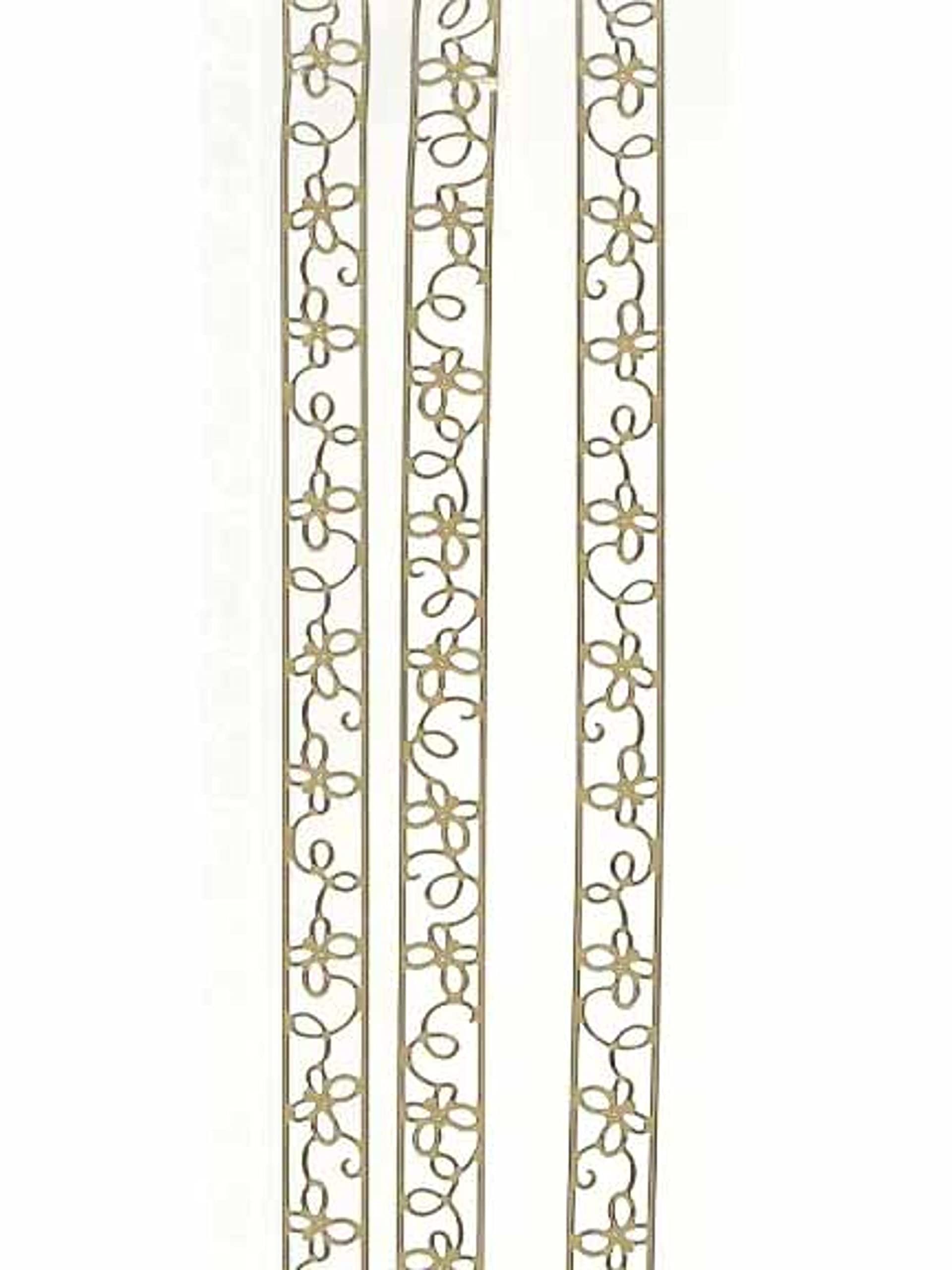 Gold Butterfly Ribbon Decorative Stickers for Scrapbooking, DIY Crafts, and Home Decor – Perfect for Gift Wrapping, Journals, and Party Decorations