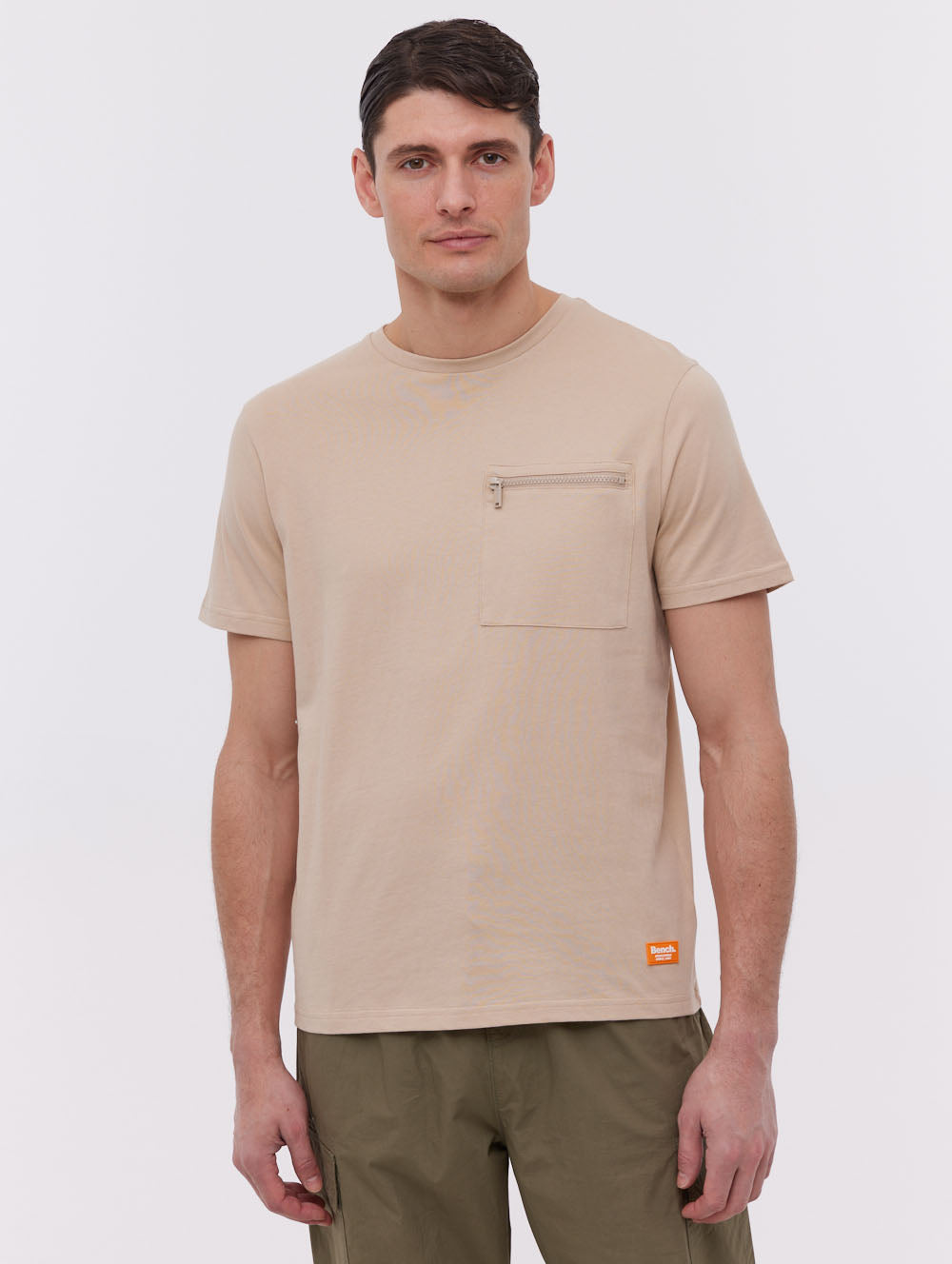 Hapsi Men's Casual Pocket T-Shirt - Comfortable Cotton Tee for Everyday Wear | Perfect for Work, Gym, and Weekend Outings