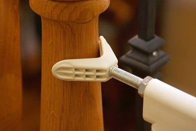 Qdos Pressure Mount Y Spindles - White Stair Balusters for Modern Staircase & Deck Railing - Perfect for Home & Outdoor Decor