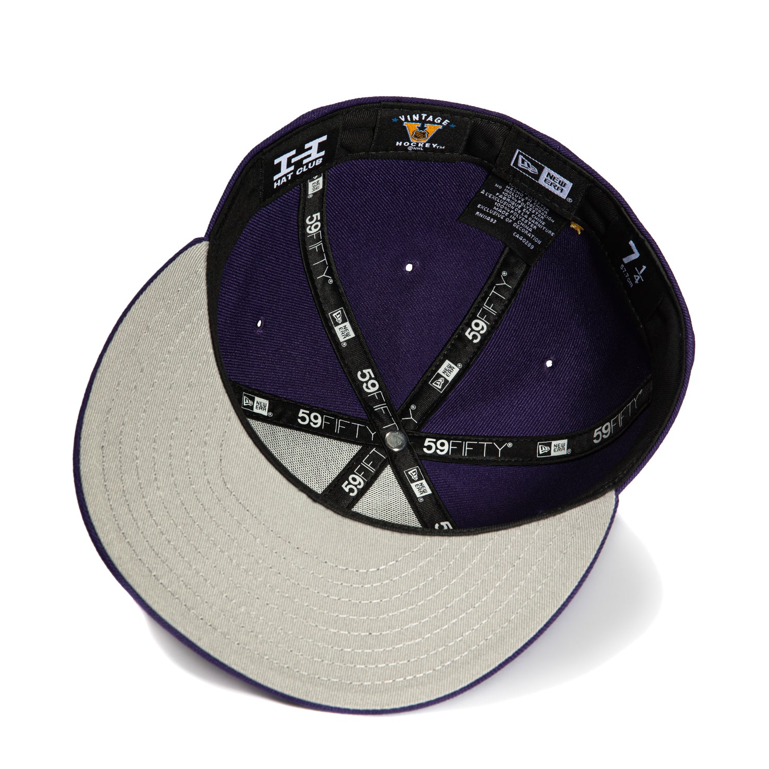 New Era 59Fifty Los Angeles Kings Embroidered Snapback Hat - Purple & Gold NHL Hockey Cap for Men & Women - Perfect for Games, Fan Gear & Streetwear Fashion