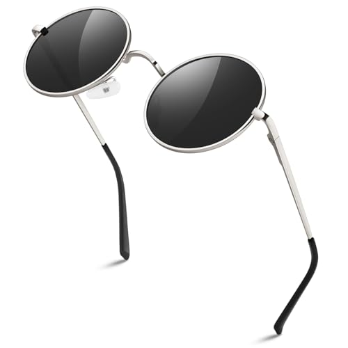 45mm Silver Frame Grey Lens