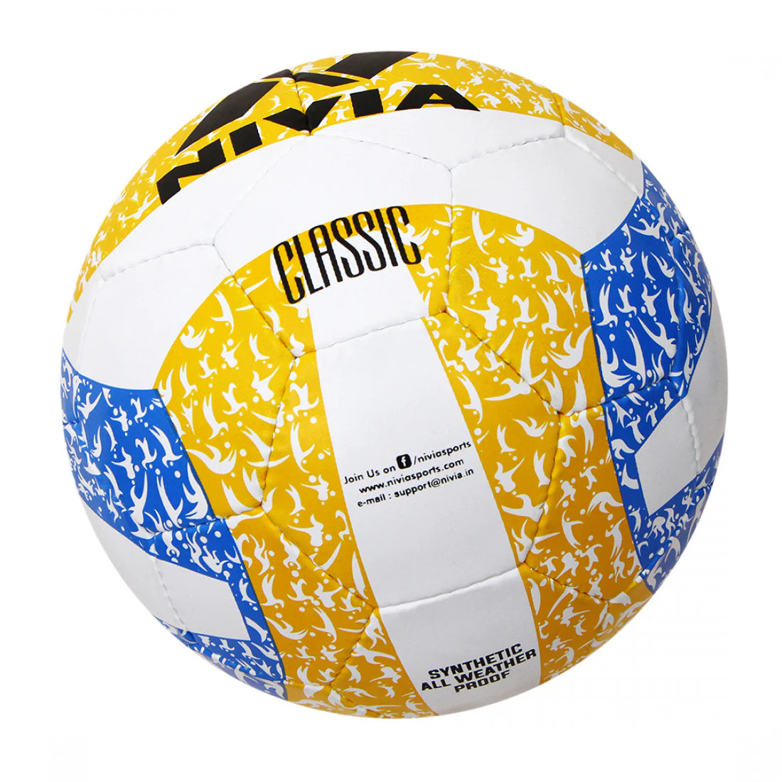 Nivia Classic Volleyball - Official Size & Weight for Indoor and Outdoor Games - Perfect for Beach, Court, and Backyard Play