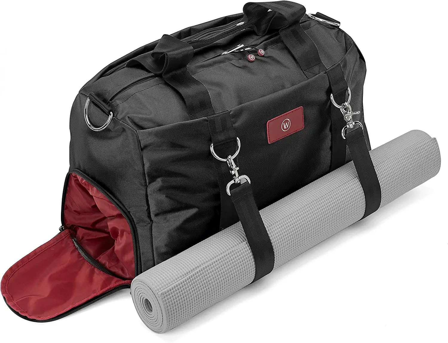 Premium Gym Duffel Bag for Men & Women - Waterproof Sports Bag with Shoe Compartment, Laptop Sleeve & Wet Pocket - Multi-Compartment Workout Bag for CrossFit, Yoga, Boxing & Travel - Ideal for Gym, Work & Weekend Getaways - THE LUXX