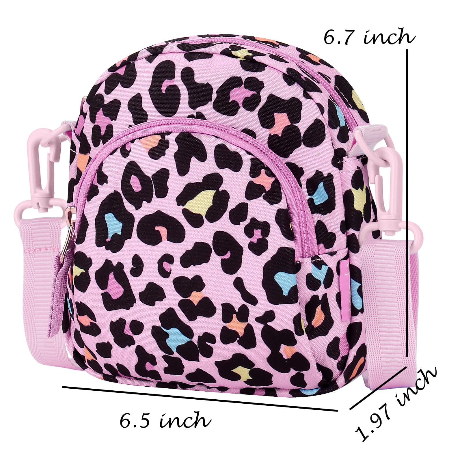 Choco Mocha Girls Crossbody Purse for Kids Ages 2-8 | Toddler Shoulder Bag for Little Girls | Perfect for Birthday Gifts, School, and Playdates