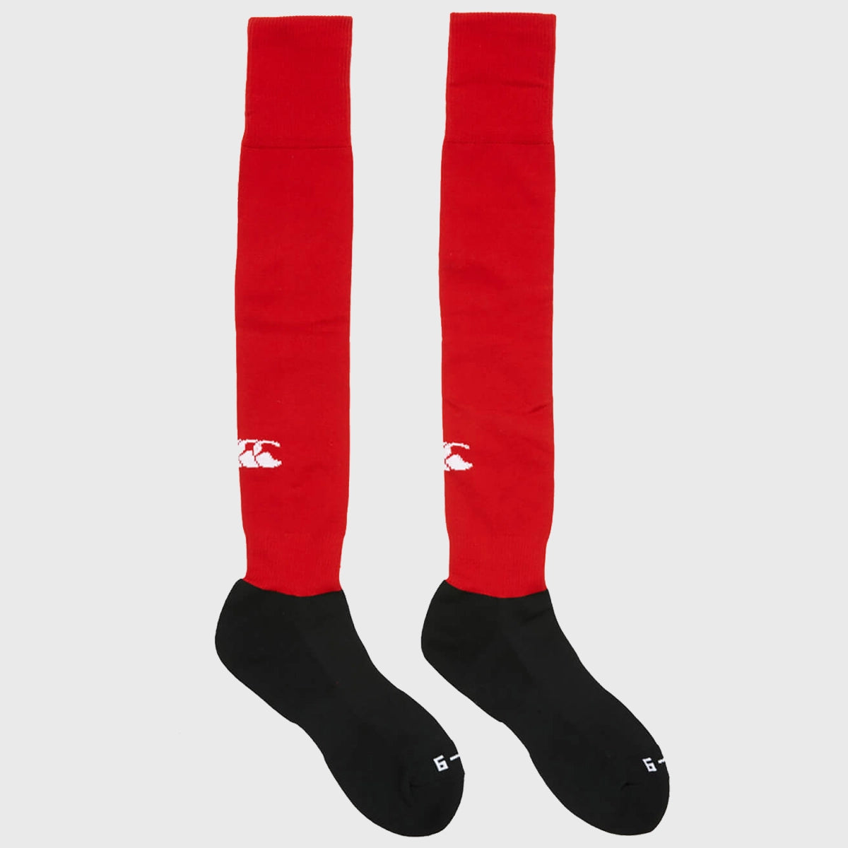 Canterbury Club Rugby Socks - Red | High-Performance Rugby Socks for Men & Women | Perfect for Rugby Matches, Training & Sports Enthusiasts