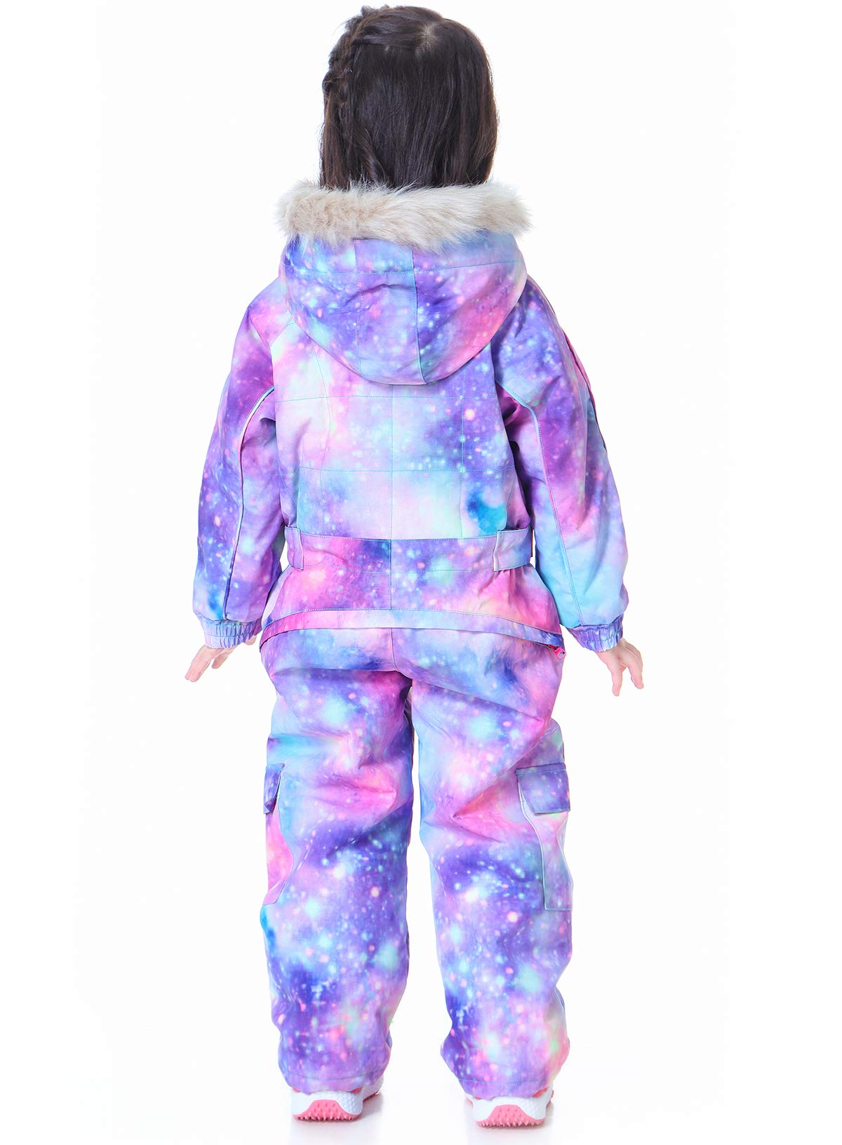 Waterproof Kids Snowsuit - Winter One Piece Coverall for Boys & Girls - Ski Suit Jacket for Cold Weather - Perfect for Snow Play, Skiing & Outdoor Winter Activities