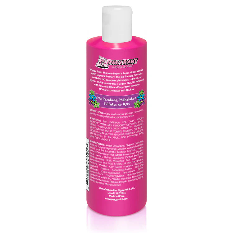 Strawberry Splash Shimmer Body Lotion - Hydrating & Glowing Moisturizer for Soft Skin | Perfect for Summer, Parties & Everyday Radiance