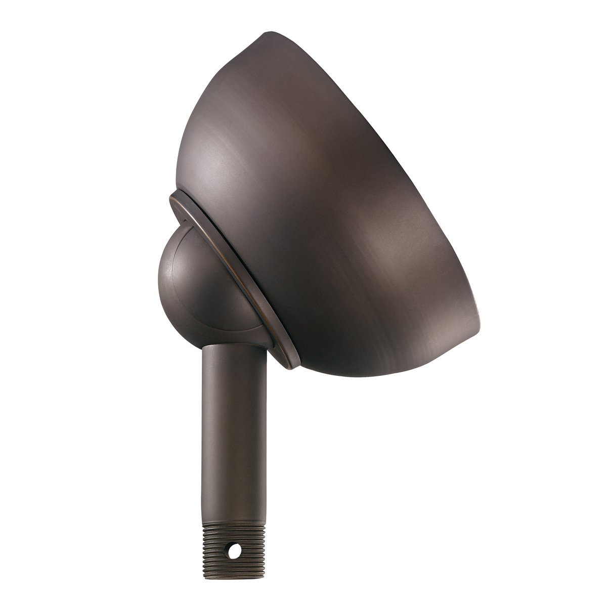 Kichler 337005DBK Sloped Ceiling Adapter - Distressed Black Finish for Ceiling Fans & Light Fixtures | Perfect for Angled Ceilings in Bedrooms, Living Rooms & Outdoor Spaces
