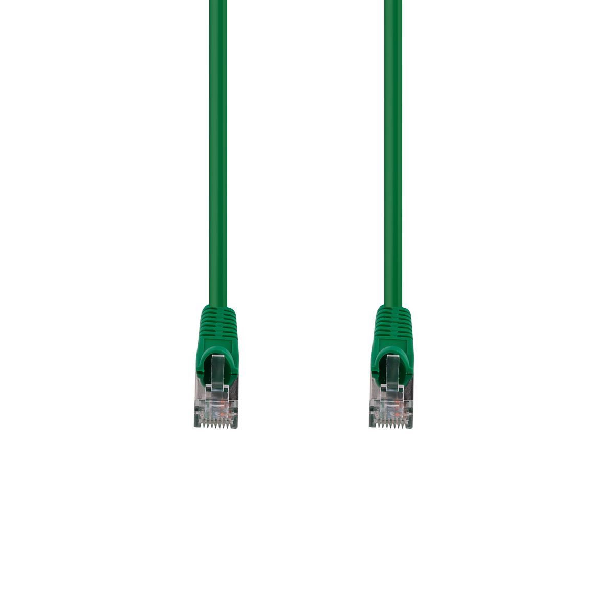 1.5m Cat6A S/FTP Green Slimline Shielded 10G Ethernet Cable - 26AWG High-Speed Patch Cord for Gaming, Streaming & Office Networks