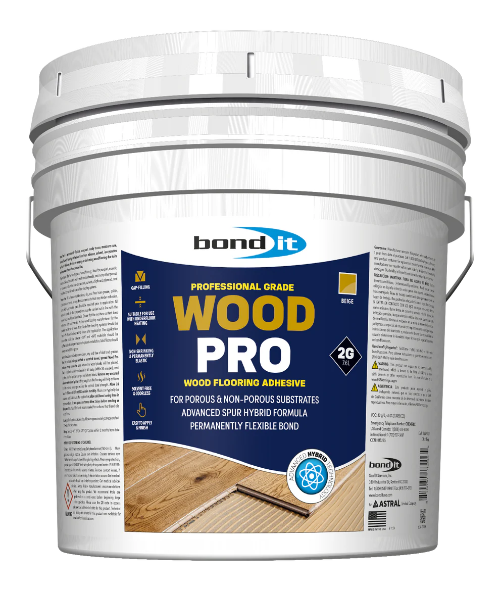 Bond It Wood Pro Premium Wood Adhesive - 2 Gallons for Strong, Durable Bonding | Ideal for Carpentry, Woodworking, and DIY Projects