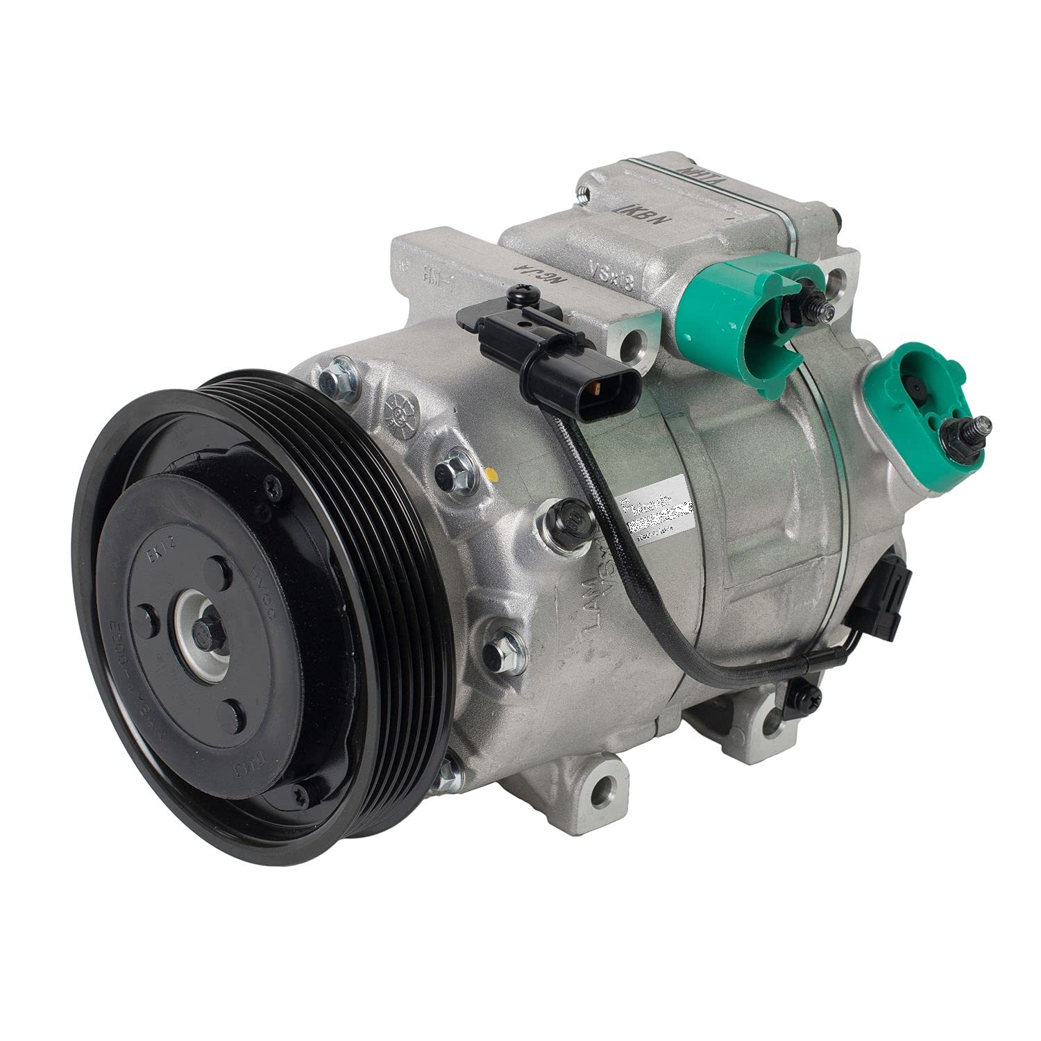 10A1102 AC Compressor with Clutch | OEM Replacement for Car AC System | Pre-filled with Oil | Perfect for Auto Repair & HVAC Maintenance