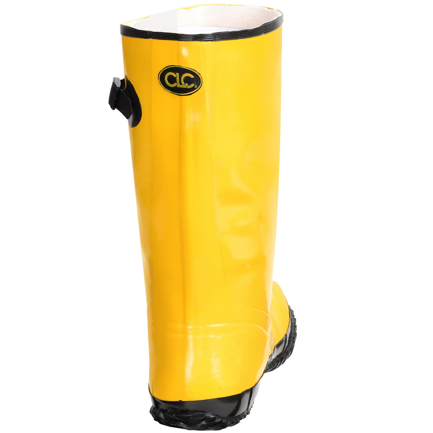 Premium Custom Leathercraft Men's Waterproof Rain Boots - Yellow, Size 9 US - Ideal for Outdoor Work, Gardening & Wet Weather Protection