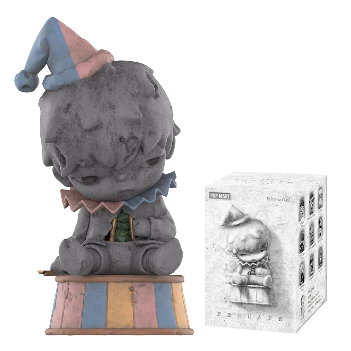 POP MART HIRONO Reshape Action Figure - Cute Anime Collectible Toy for Kids & Adults (1PC) | Birthday Gift Idea for Anime Fans & Collectors | Perfect for Display, Gifting and Home Decor