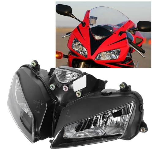 2003-2006 Honda CBR600RR Motorcycle Headlight Cover - Clear Lens Replacement Part for Improved Visibility & Protection - Perfect for Night Riding & Weather Protection