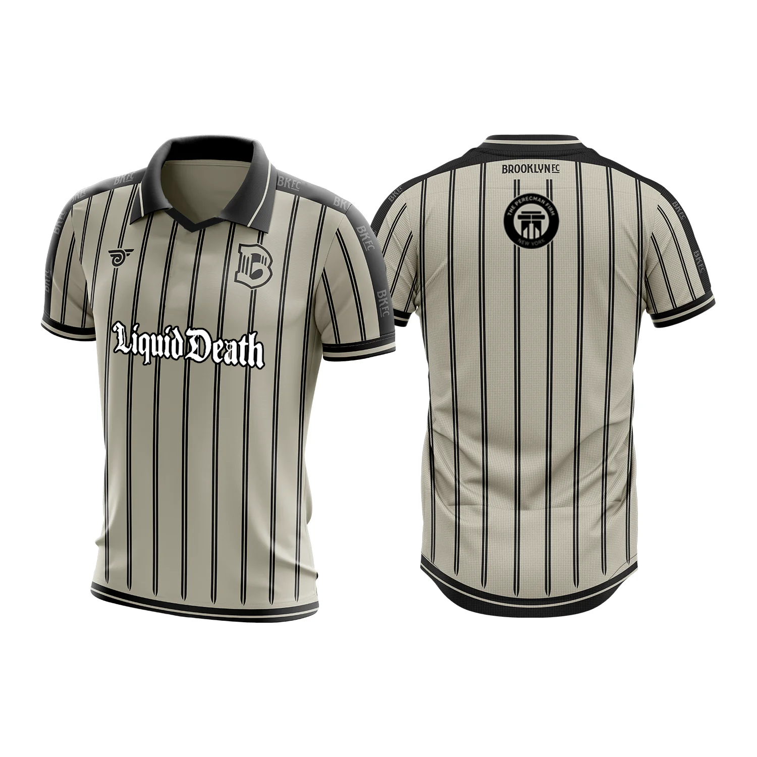 Brooklyn FC Away Jersey Youth Size - Authentic Soccer Jersey for Kids - Perfect for Matches, Training, and Fan Support