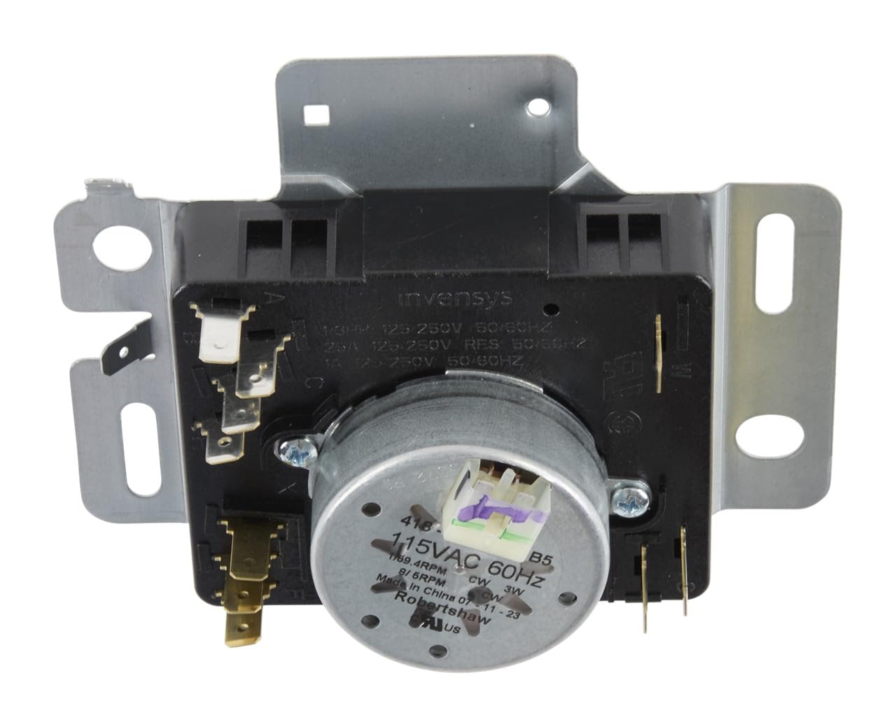 Whirlpool WPW10642928 OEM 2-Cycle Dryer Timer Replacement Part - Compatible with Whirlpool, Maytag, Kenmore Dryers - Perfect for Laundry Room Repairs & Maintenance