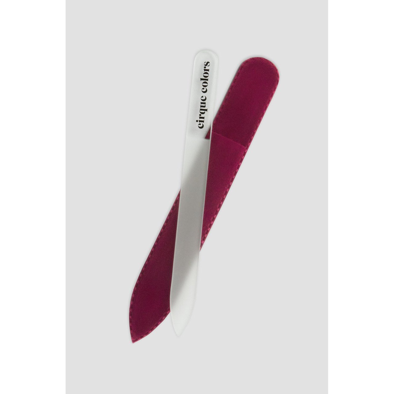 Cirque Colors Crystal Nail File - Professional Nail Art Tool for Manicures & Pedicures - Perfect for Home Salon, DIY Nail Care, and Gift Giving
