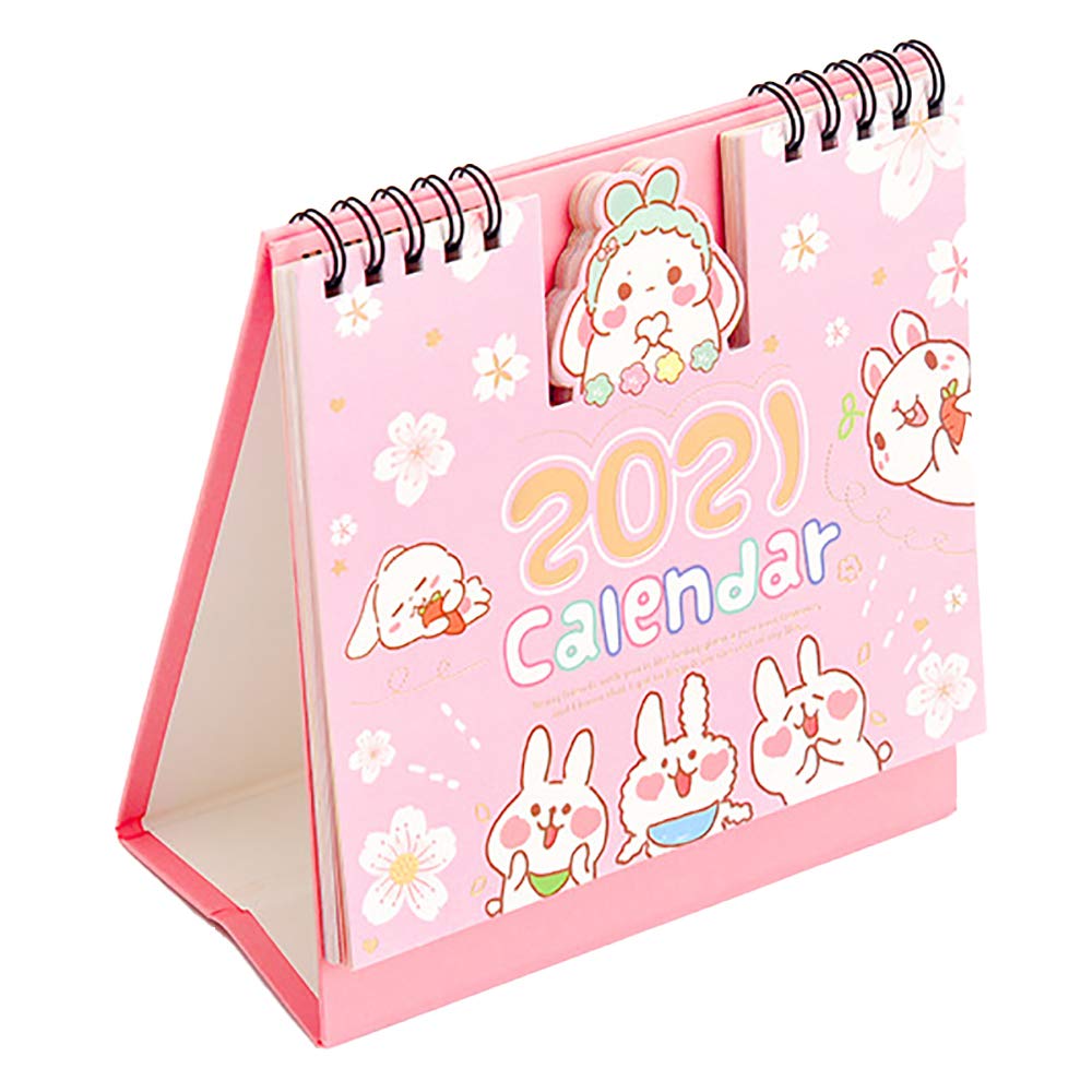 2020-2021 Mini Monthly Desk Calendar - August 2020 to December 2021 Academic Year Standing Planner | Perfect for Office, School & Home Workspace Organization