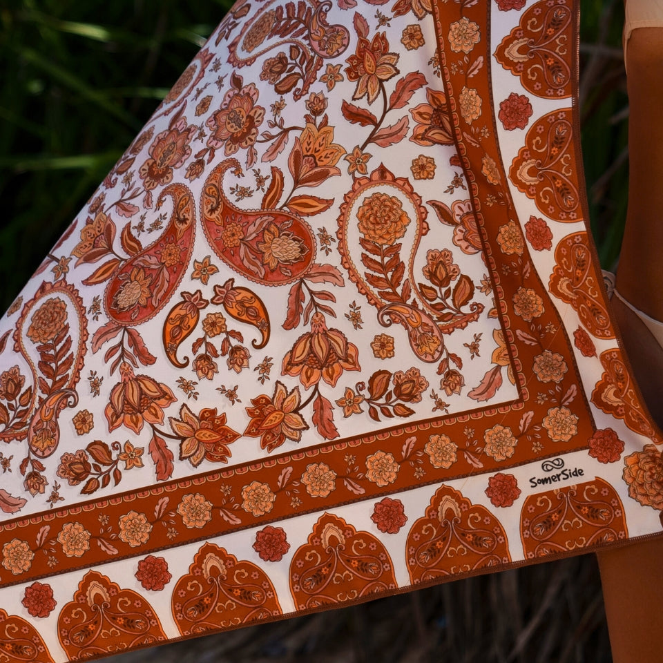 Marigold Sand-Free Beach Towel - Quick Dry, Super Absorbent, Lightweight - Perfect for Beach, Pool, Picnic & Travel