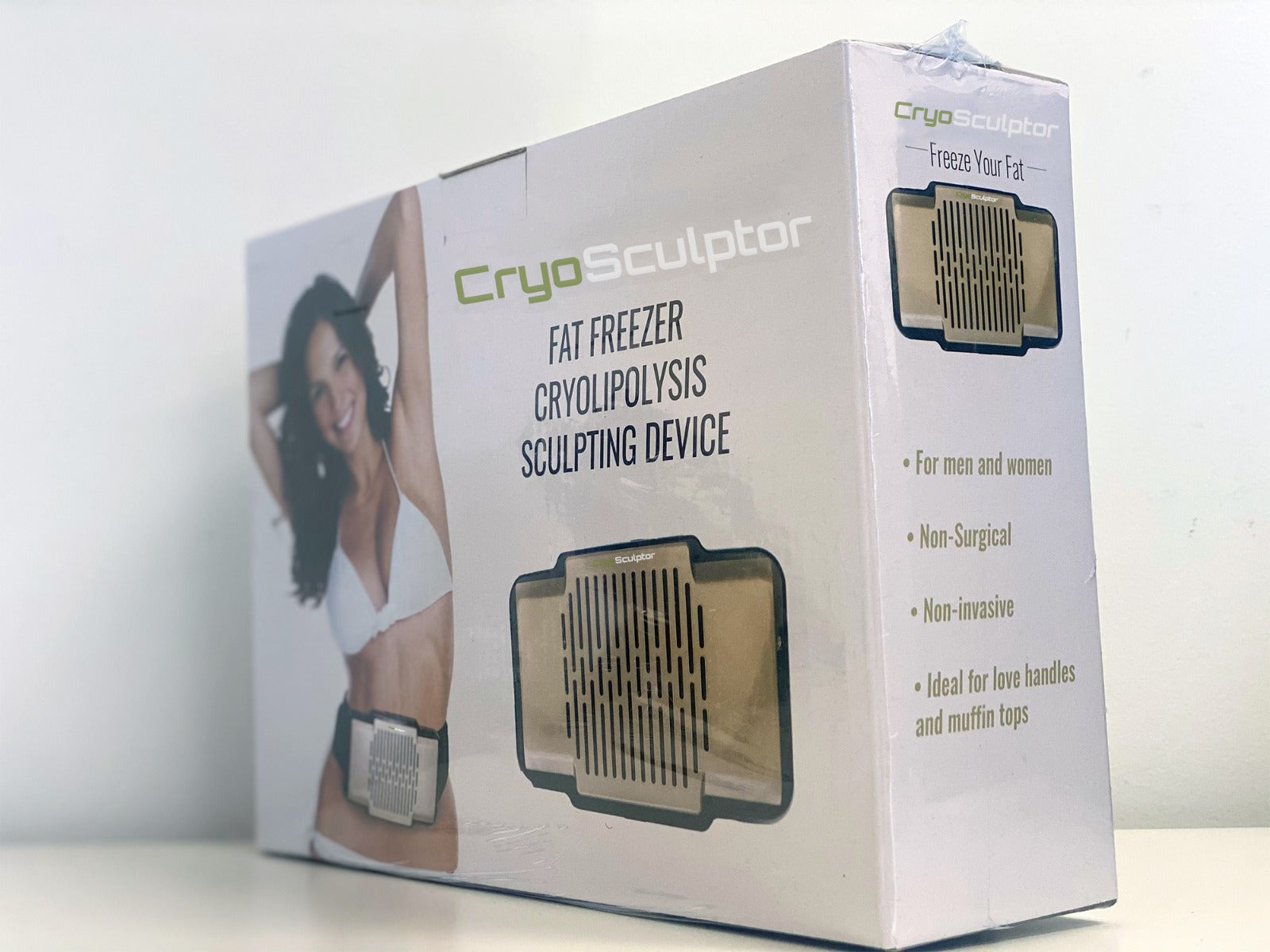 CryoSculptor Fat Freezer - Professional Body Fat Reduction & Slimming Device for Home Use - Perfect for Stubborn Belly Fat, Thighs & Arms - Non-Invasive CoolSculpting Alternative for Weight Loss & Body Contouring