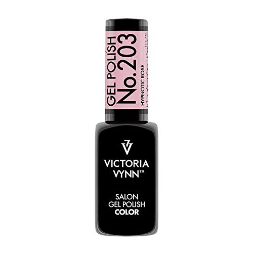 VICTORIA VYNN No. 203 Hypnotic Rose Gel Nail Polish - Long Lasting Soak Off UV LED Gel Polish for Salon & Home Manicure - Perfect for Weddings, Parties & Special Occasions