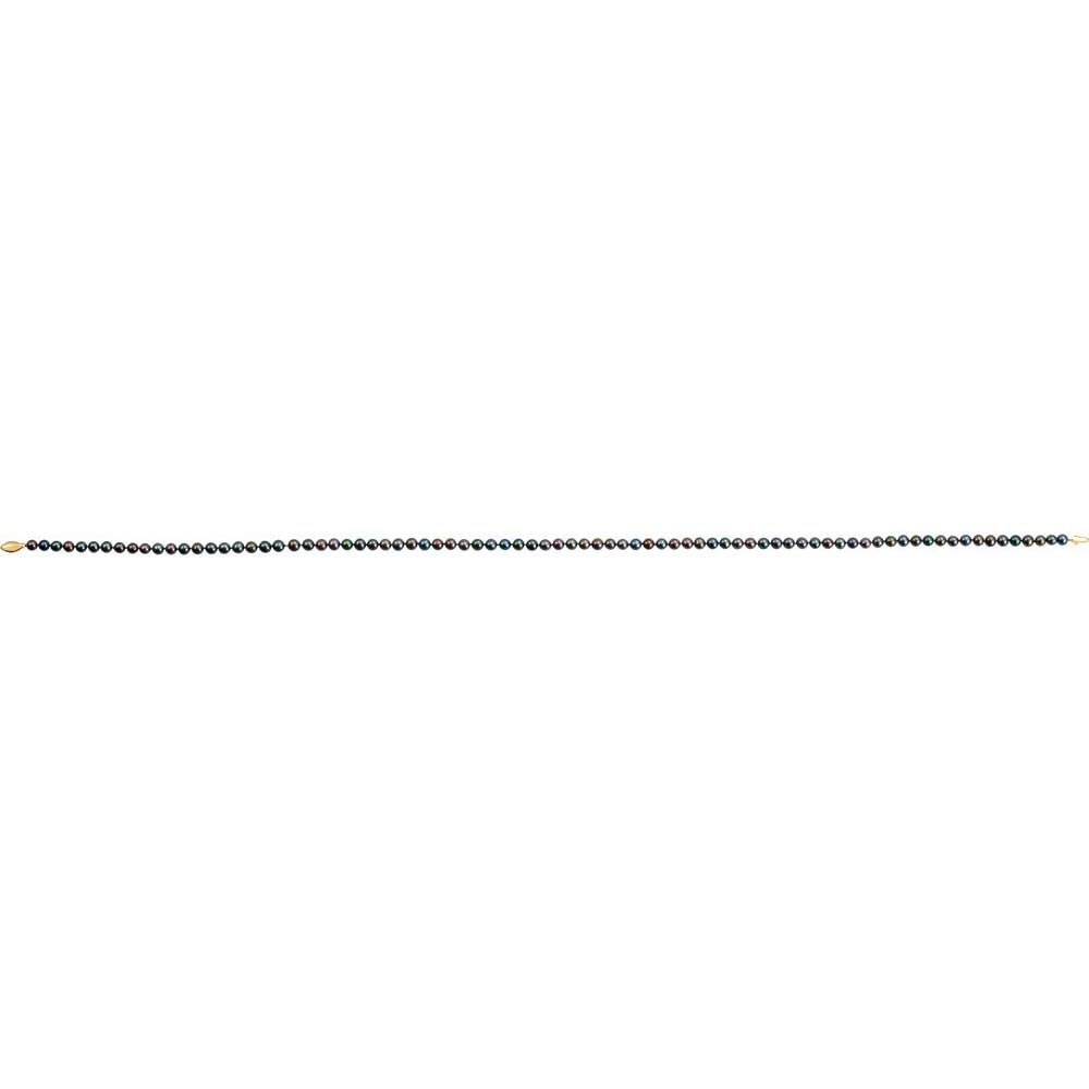 Elegant Freshwater Cultured Black Pearl Pendant Necklace - 18K Gold Plated Chain for Women - Perfect for Weddings, Parties & Formal Occasions