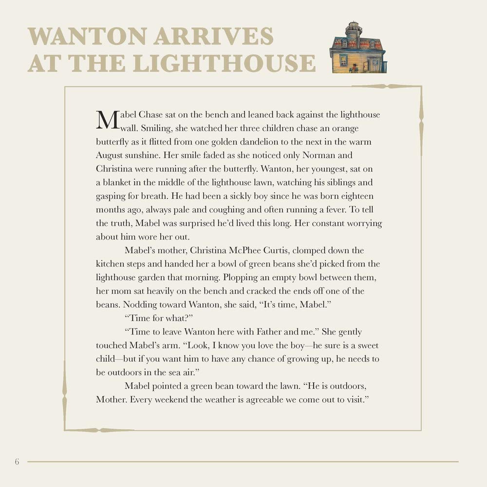 The Curious Childhood of Wanton Chase: Rose Island Lighthouse Series - Historical Fiction Book for Teens & Adults - Perfect for Book Clubs, Gifts & Coastal Reading