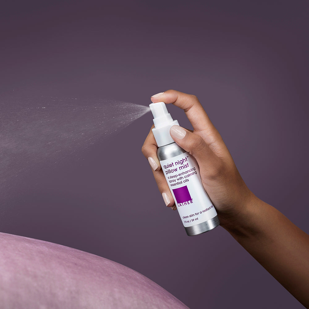 Lavender & Chamomile Quiet Night Pillow Mist for Sleep & Relaxation - Perfect for Bedtime, Travel & Stress Relief