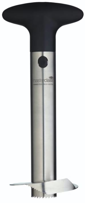 Premium Stainless Steel Pineapple Corer & Slicer - Easy Fruit Cutting Tool for Kitchen, BBQ, Party & Healthy Snacks