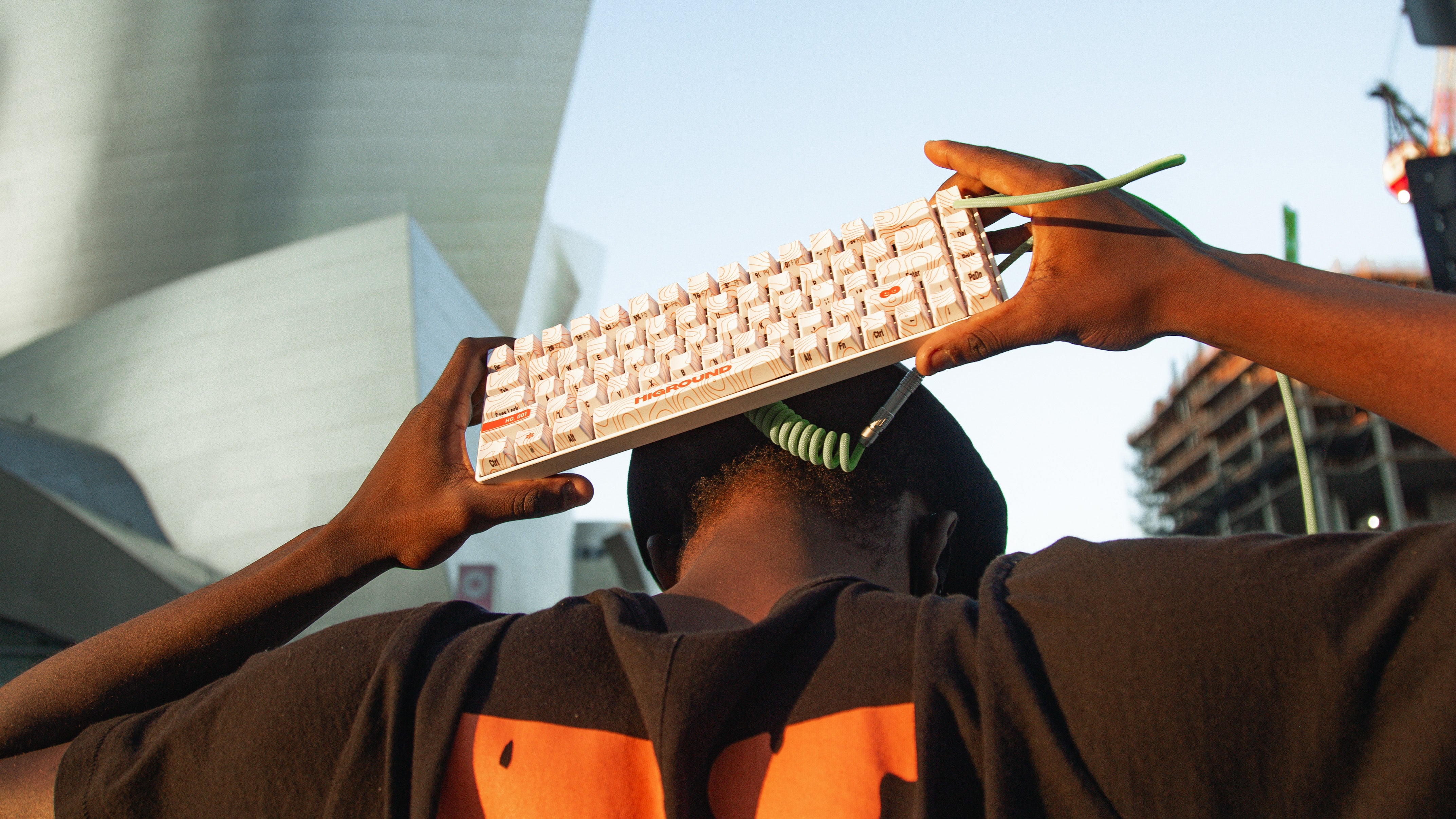 Founder's Edition Sandstone Keyboard - Ergonomic Mechanical Keyboard for Gaming & Typing - Perfect for Office, Home & Gaming Setup