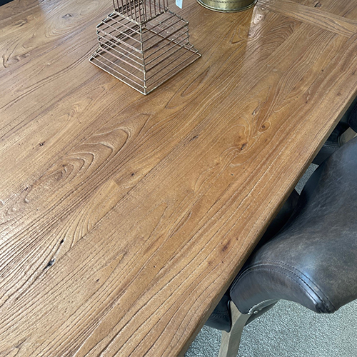Stylish Modern Vogue Dining Table 265cm - Large Extendable Wooden Table for 8-10 People, Perfect for Family Gatherings & Dinner Parties
