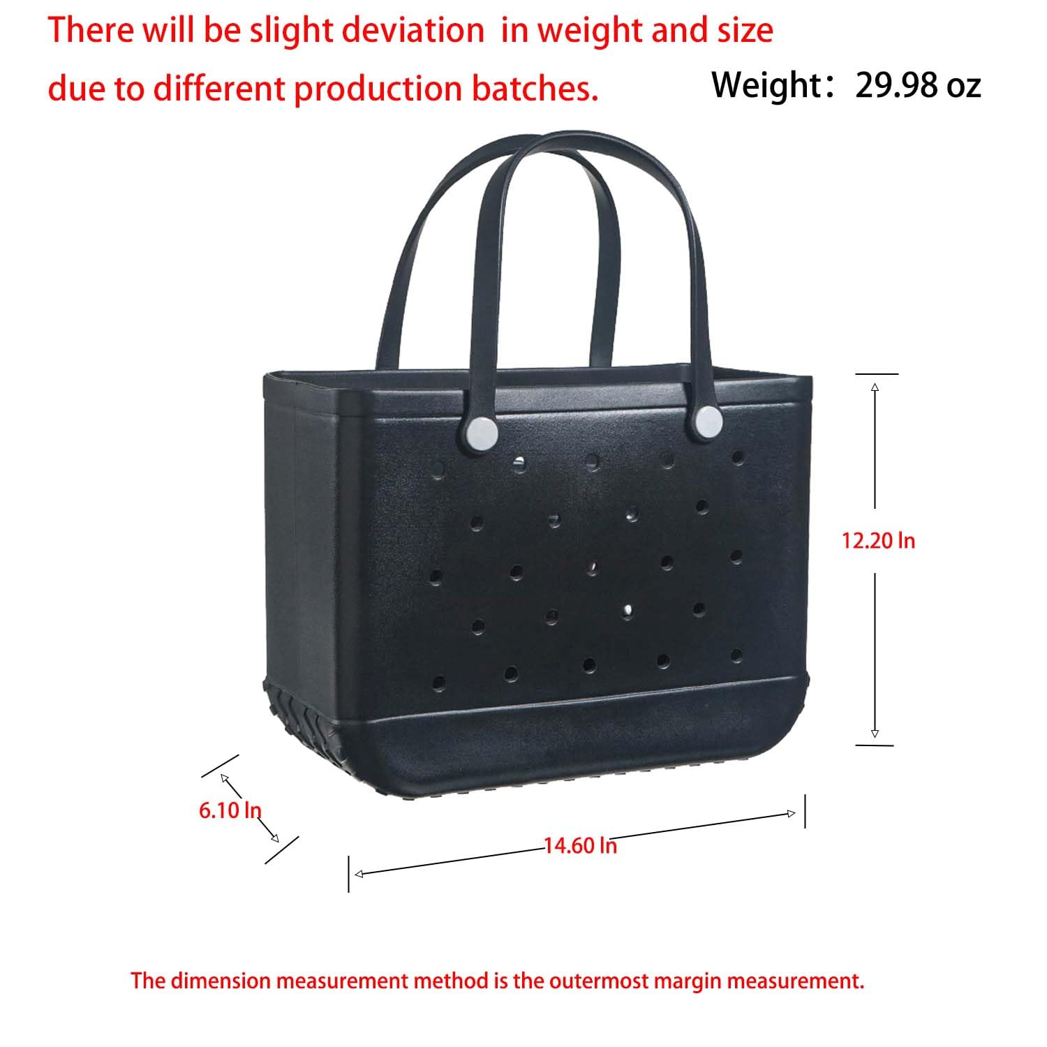 Waterproof & Sandproof Beach Tote Bag - Lightweight Portable Rubber Handbag for Swimming, Travel, Sports & Outdoor Activities | Perfect for Pool, Gym, Picnic & Beach Day