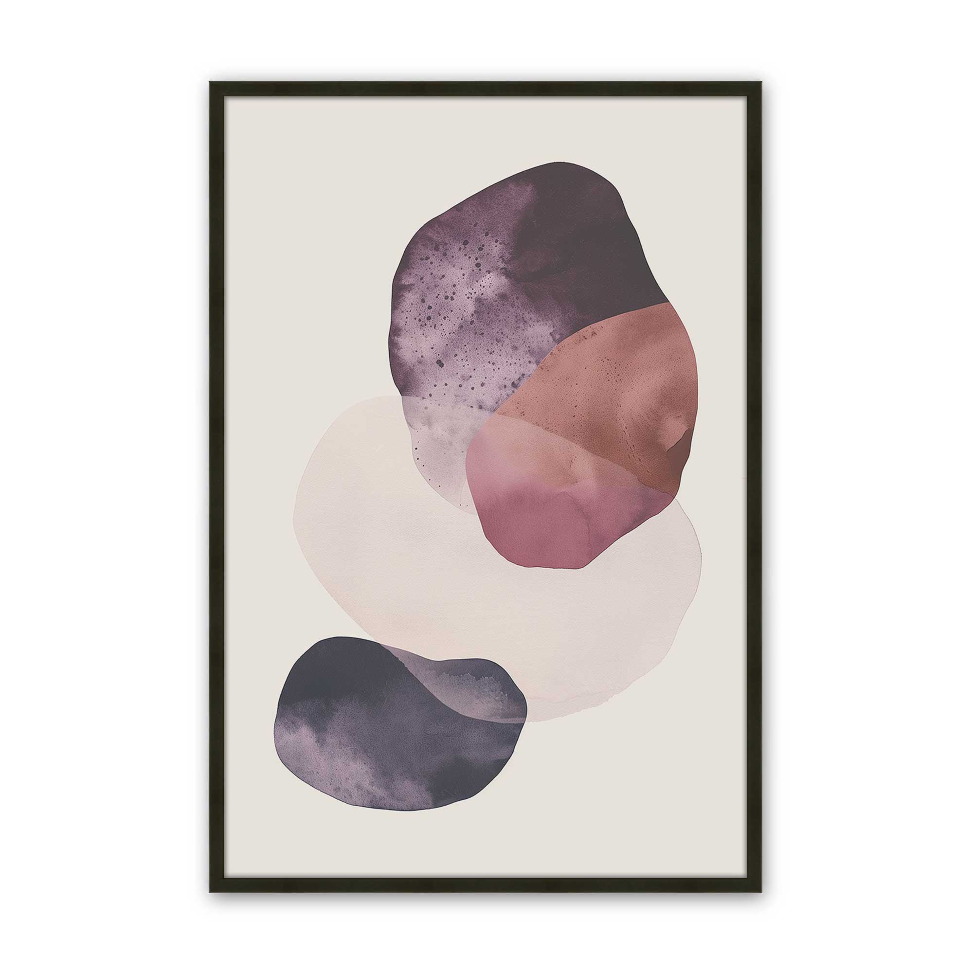 Garnet Mist Print - Elegant Home Decor, Wall Art & Unique Gift Idea for Living Room, Bedroom, Office & Wedding Decorations