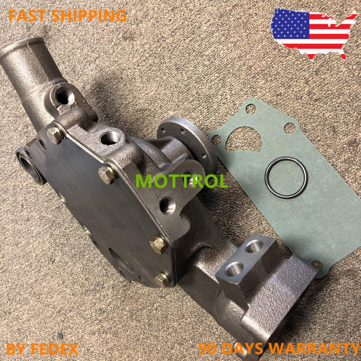 WP 118# 6209-61-1100 Water Pump Replacement for Komatsu 6D95-6 PC200-6 PC210-6 PC220-6 Excavator | High-Performance Aftermarket Hydraulic Pump | Ideal for Construction & Heavy Equipment Maintenance