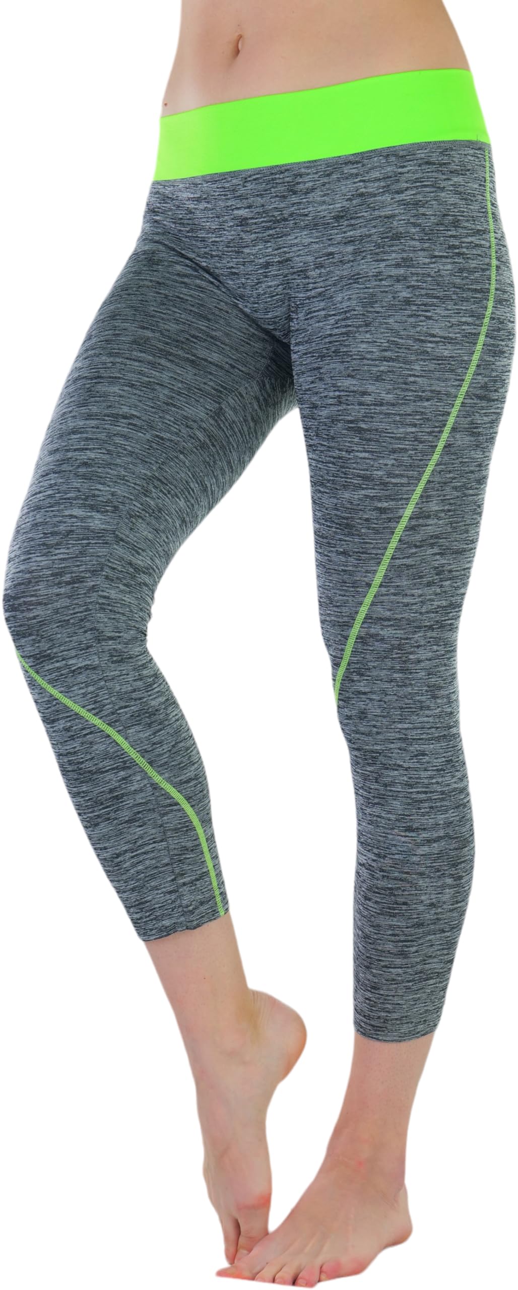 ToBeInStyle Women's Classic Fit Active Pants, Leggings & Capris - Comfortable Workout Yoga Running Lounge Wear for Women