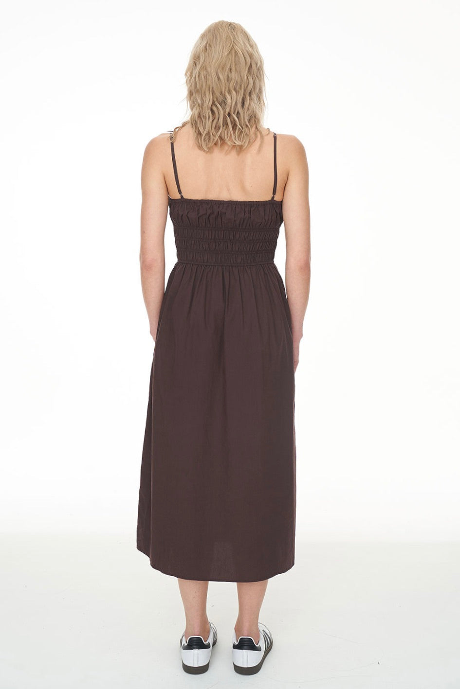 Cruise Cacao Zara Midi Dress - Women's Floral Print Summer Dress for Beach Vacation & Date Night