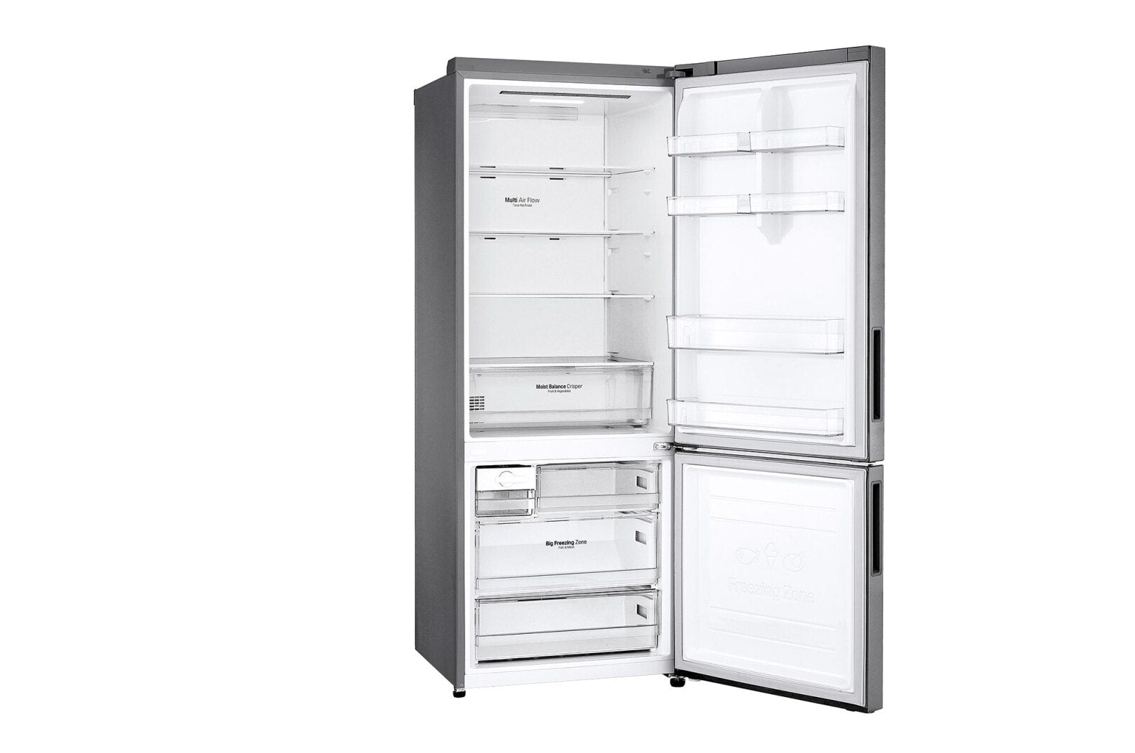 LG GB B4624PY 462L 2 Door Refrigerator with Free Gift - Energy Efficient Large Capacity Fridge for Home, Kitchen & Office Use