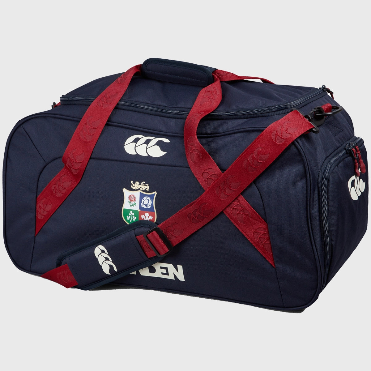 Canterbury British & Irish Lions Rugby Duffle Bag - Large Sports Travel Holdall for Rugby Gear & Gym Equipment - Perfect for Training, Travel & Sports Events