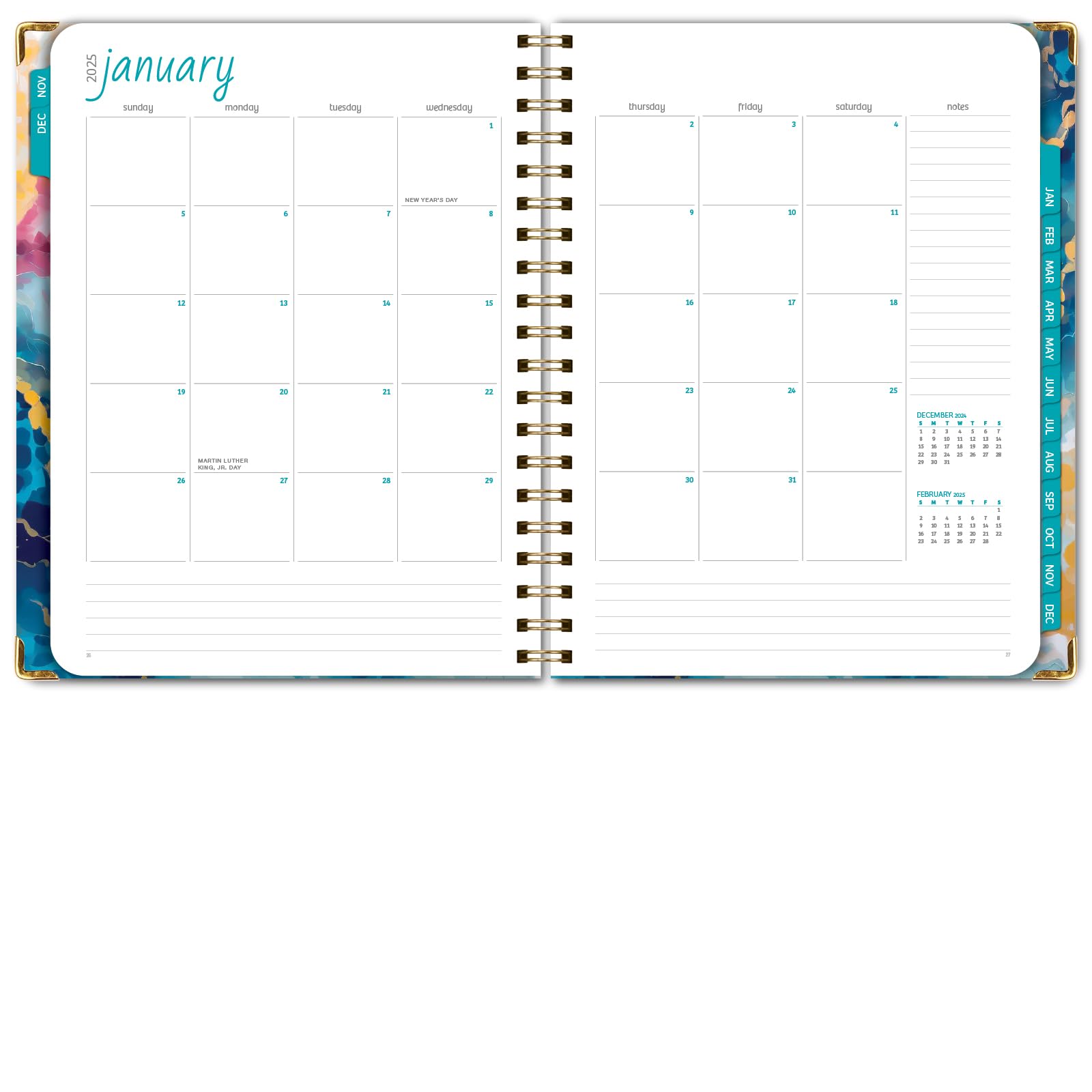 2025 Hardcover Planner 8.5