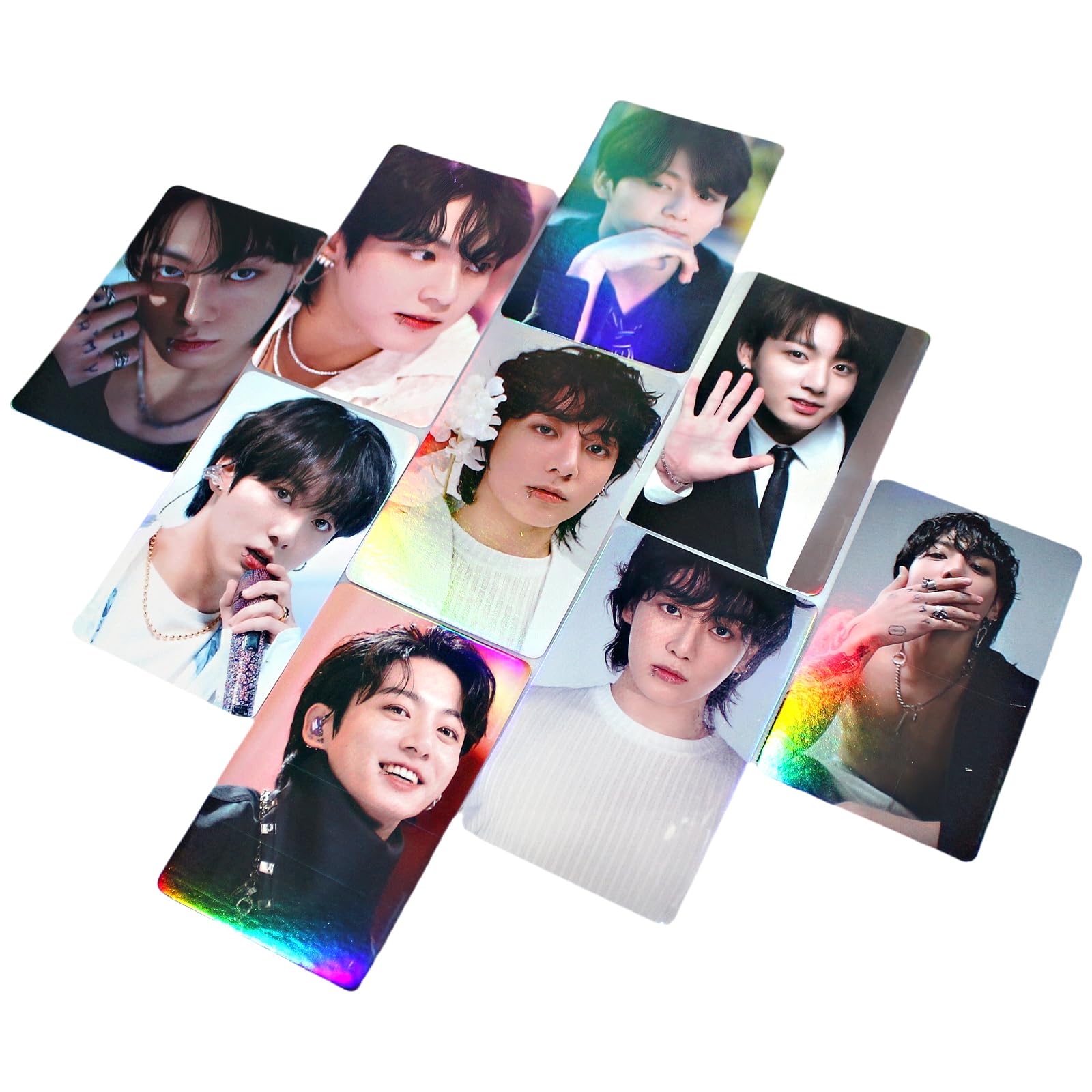 BTS Jungkook Photocards Set - Shiny Laser K-POP Lomo Cards for I AM Still Album | Collectible Fan Merchandise for BTS ARMY, Room Decor & K-Pop Memorabilia